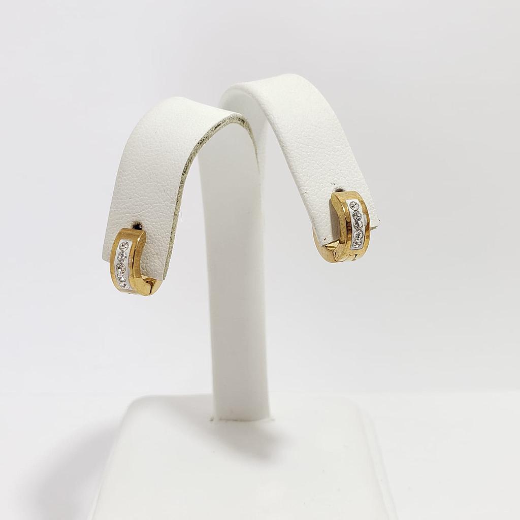 Argollas 10mm para mujer/3,5mm /acero inoxidable