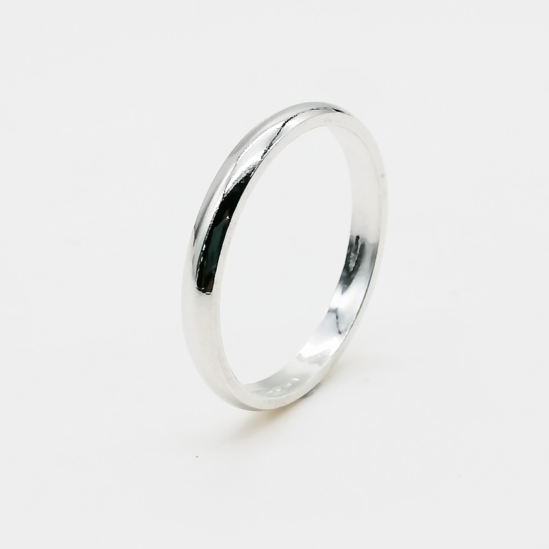 ANILLO LISO DE ALIANZA SORTIJA, BODA, TALLA 12
