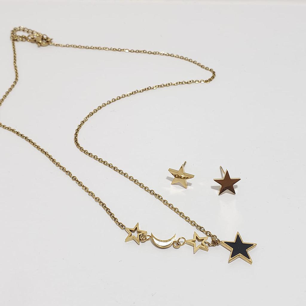 CONJUNTO STAR-GOLD /ENCHAPADO
