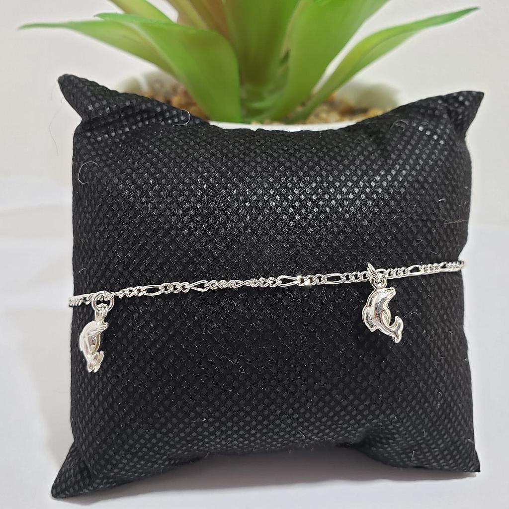 TOBILLERA DELFIN/PLATA 925