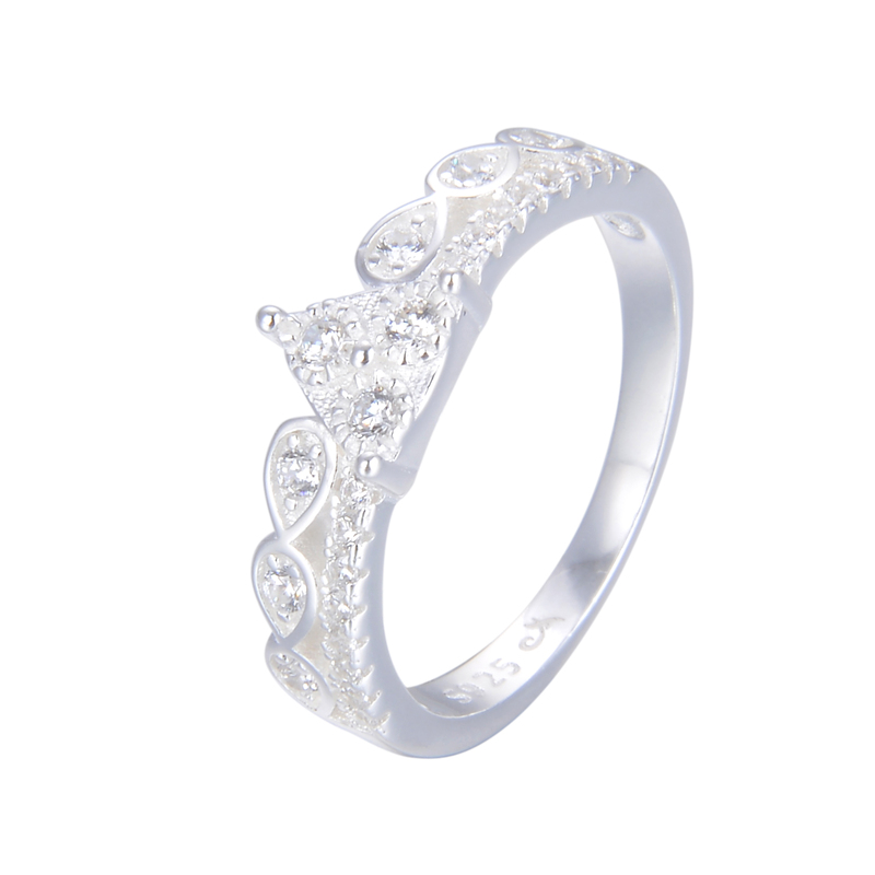 ANILLO DE CIRCONES SORTIJA T6,7,8