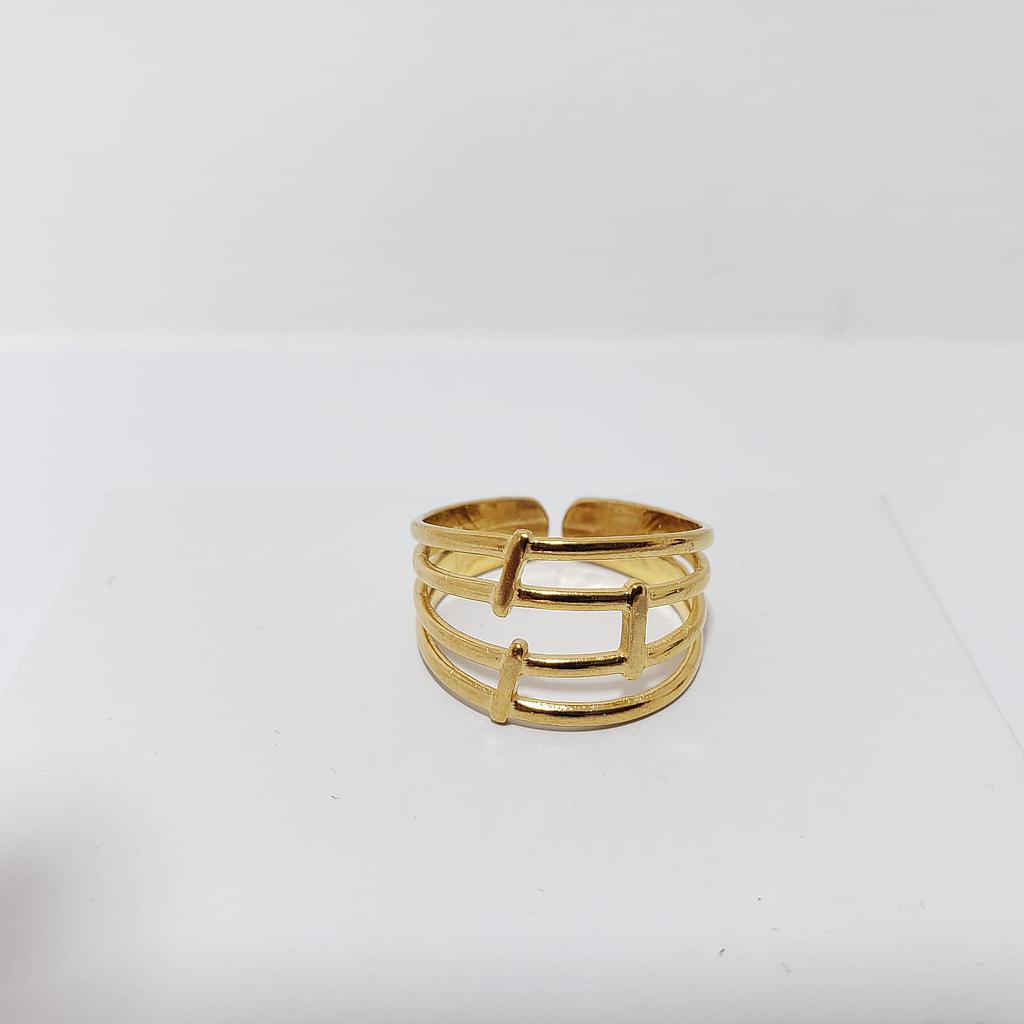 ANILLO LINEAS/ACERO INOXIDABLE