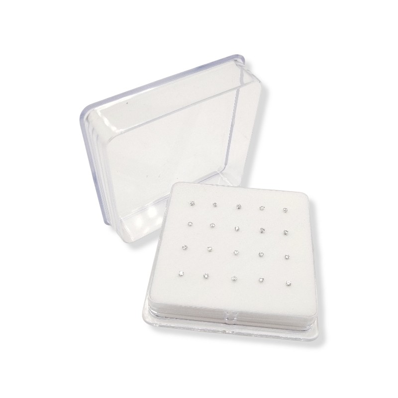 PIERCING NASAL PLATA 925